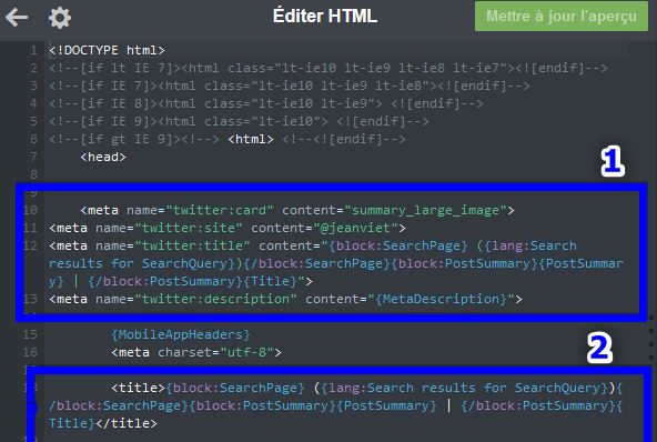 edit html